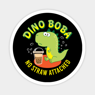 Dino Boba No Straw Attached Magnet